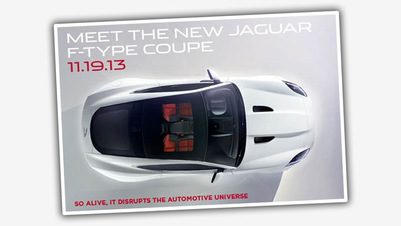 Illustration for article titled The Jaguar F-Type Coupe Makes Me Ache Deep Inside In A Good Way